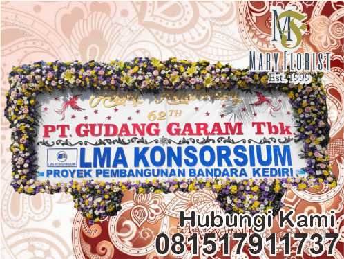 karangan bunga pernikahan kediri