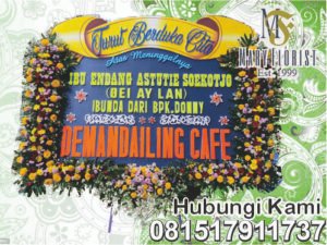 karangan bunga duka cita
