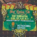 karangan bunga ucapan duka cita