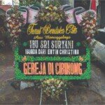 karangan bunga ucapan duka cita