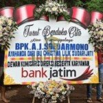 karangan bunga ucapan duka cita