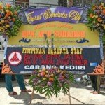 karangan bunga ucapan duka cita