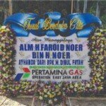 karangan bunga ucapan duka cita